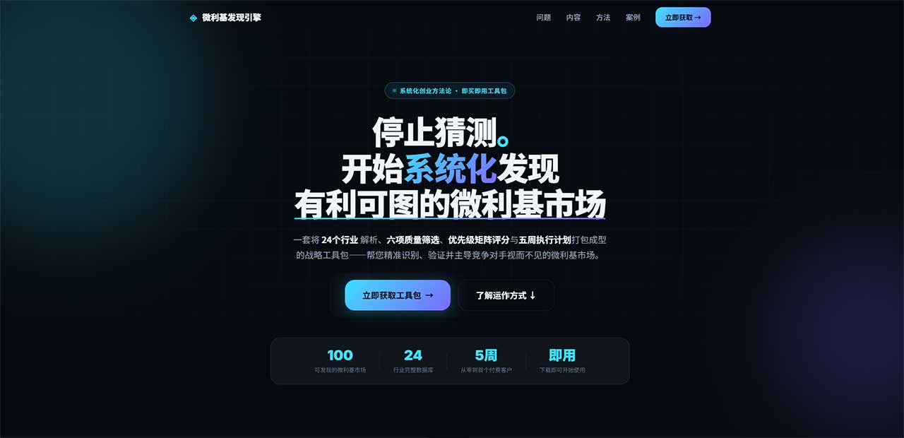 微利基發(fā)現(xiàn)引擎